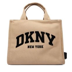 Torebka DKNY. Brązowe torebki klasyczne damskie DKNY, bez dodatków. Za 529.99 zł.