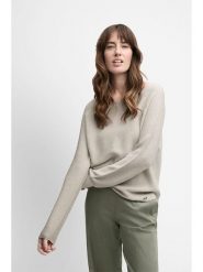 Cinque Sweter ''Ciella'' w kolorze beżowym rozmiar: S. Brązowe swetry klasyczne damskie Cinque, s, ze splotem, bez kołnierzyka. Za 149.95 zł.