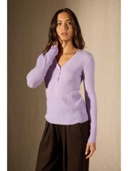 Perfect Cashmere Kaszmirowy sweter "Selene" w kolorze lawendowym rozmiar: L. Różowe swetry klasyczne damskie Perfect Cashmere, l, z kaszmiru, bez kołnierzyka. Za 250.35 zł.