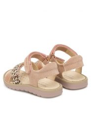 Primigi Sandały 1385322 M Różowy. Czerwone sandały dziewczęce Primigi, ze skóry, bez obcasa, bez zapięcia. Za 209.99 zł.