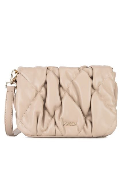 MEXX Torebka MEXX-B-022-06 Beżowy. Brązowe listonoszki damskie Mexx, bez wzorów, z poliesteru, bez dodatków. Za 125.99 zł.