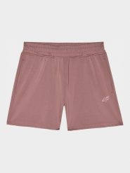 4F Szorty sportowe w kolorze jasnoróżowym rozmiar: XL. Różowe spodenki sportowe damskie 4F, xl, bez wzorów, z materiału, outdoorowe. Za 79.03 zł.