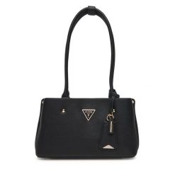 Torebka Guess. Czarne torebki klasyczne damskie Guess, bez dodatków. Za 449.99 zł.