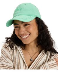 Czapka baseballowa dla Kobiety DEAR BELIEVER COLOR Zielony. Zielone czapki z daszkiem damskie Roxy, bez wzorów, z bawełny. Za 109.99 zł.