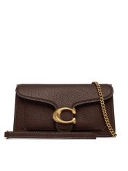 Coach Torebka Tabby Chain CBF14 Brązowy. Brązowe listonoszki damskie Coach, bez wzorów, ze skóry, bez dodatków. Za 1,599.00 zł.