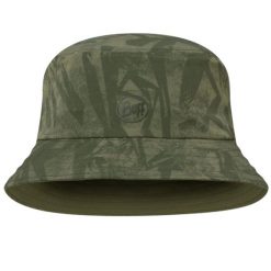 Kapelusz turystyczny unisex Buff Adventure Bucket Hat. Zielone kapelusze damskie Buff, bez wzorów, z elastanu, sportowe. W wyprzedaży za 127.43 zł.