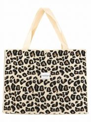 Zwillingsherz Shopper bag "Leo" w kolorze kremowym - 49 x 38 cm rozmiar: onesize. Brązowe shopper bag Zwillingsherz, bez wzorów, z materiału, na ramię, bez dodatków. Za 109.95 zł.