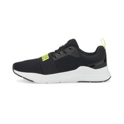 Buty sportowe Puma Wired Run M Czarny. Czarne obuwie sportowe treningowe Puma, trekkingowe. Za 249.00 zł.
