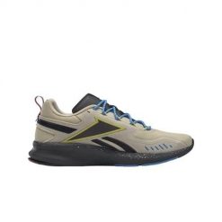 Buty do biegania damskie Reebok Fusium Run 20. Brązowe obuwie sportowe damskie Reebok, z materiału, bez zapięcia, do biegania. Za 546.00 zł.
