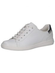 Caprice Skórzane sneakersy w kolorze srebrno-białym rozmiar: 39. Białe obuwie sportowe damskie Caprice, bez zapięcia. Za 202.03 zł.