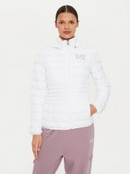 EA7 Emporio Armani Kurtka przejściowa 8NTB23 TNF8Z 0104 Biały Regular Fit. Białe kurtki damskie EA7 Emporio Armani, xs, bez wzorów, z syntetyku, bez kaptura. Za 609.99 zł.