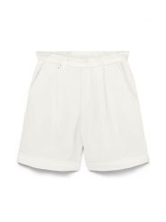 Vero Moda Szorty w kolorze białym rozmiar: XS. Białe szorty damskie Vero Moda, bez wzorów, z podwyższonym stanem. Za 87.95 zł.