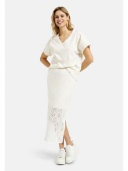 Smith & Soul Koszulka w kolorze białym rozmiar: XL. Białe koszulki damskie Smith & Soul, xl, bez wzorów, z bawełny, bez kołnierzyka, bez ramiączek. Za 78.99 zł.