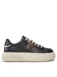 Pinko Sneakersy Yoko 01 SS0003 P014 Czarny. Czarne obuwie sportowe damskie Pinko, ze skóry, bez zapięcia. W wyprzedaży za 799.99 zł.