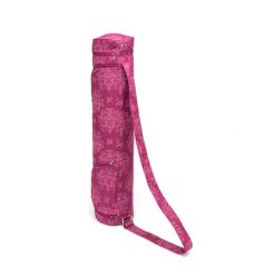 Bawełniana torba na matę do jogi Bodhi Asana Bag 70 - różowy. Czerwone torby sportowe BODHI, bez wzorów, z bawełny. Za 119.99 zł.