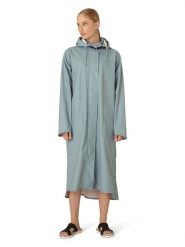Ilse Jacobsen Płaszcz przeciwdeszczowy w kolorze błękitnym rozmiar: 34. Niebieskie płaszcze damskie Ilse Jacobsen, bez wzorów, bez kaptura. Za 265.95 zł.