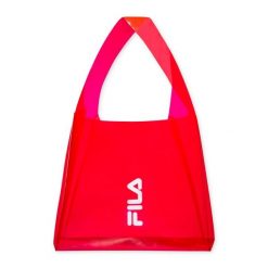 Torba Fila Torba Fila TRANSPARENT CITY SHOPPER BAG 685117-006. Czerwone torby na laptopa Fila, bez wzorów, z materiału. Za 91.24 zł.