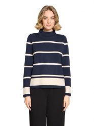 Betty Barclay Sweter w kolorze granatowym rozmiar: 36. Niebieskie swetry klasyczne damskie Betty Barclay, bez kołnierzyka. Za 234.95 zł.