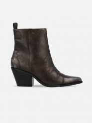 Wrangler Botki "Mae" w kolorze czarnym rozmiar: 39. Czarne botki damskie Wrangler, eleganckie, bez obcasa, bez zapięcia. Za 224.95 zł.