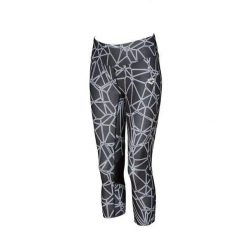 Damskie legginsy 3/4 Arena. Czarne legginsy damskie Arena, s, bez wzorów, z materiału, do biegania. Za 243.50 zł.