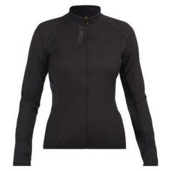 Damska kurtka wodoodporna Mavic Cosmic. Czarne kurtki damskie MAVIC, bez wzorów, bez kaptura. W wyprzedaży za 398.35 zł.