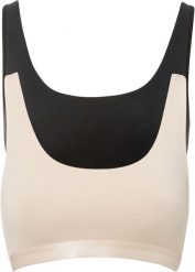 Biustonosz bustier z bawełny organicznej (2 szt.). Czarne biustonosze bonprix, bez wzorów, z bawełny. Za 92.99 zł.