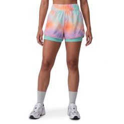 Damskie szorty 2 w 1 Boombastic Siroko BBC Bass-W Purple. Fioletowe spodenki sportowe damskie SIROKO, m, bez wzorów, z elastanu, z podwyższonym stanem. Za 149.00 zł.