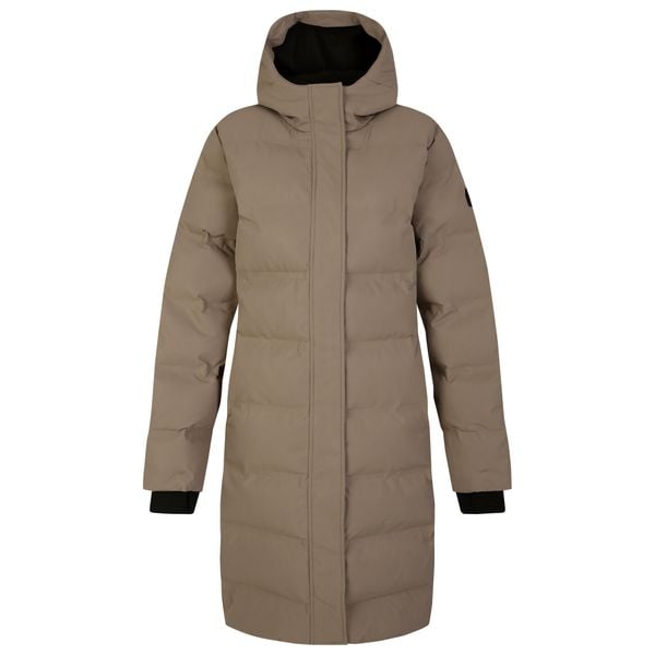 Kurtka Ocieplana Damska Wander. Brązowe kurtki damskie Dare 2b, xl, z aplikacjami, z dzianiny, z kapturem. Za 488.99 zł.