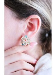 Lodie Silver Srebrne kolczyki-wkrętki z cyrkoniami rozmiar: onesize. Szare kolczyki damskie Lodie Silver, z cyrkonią, srebrne. Za 30.99 zł.