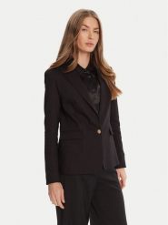 Morgan Marynarka 222-VLIME.F Czarny Regular Fit. Czarne marynarki i żakiety damskie Morgan, bez wzorów, z syntetyku. Za 319.99 zł.