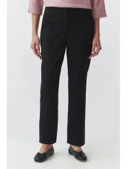 TATUUM Spodnie "Olia" w kolorze czarnym rozmiar: 36. Czarne spodnie materiałowe damskie TATUUM, bez wzorów, z materiału. Za 196.70 zł.