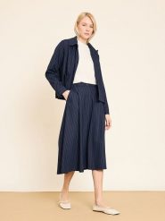 BGN Spódnica w kolorze granatowym rozmiar: 36. Niebieskie spódnice damskie BGN, na imprezę, bez wzorów, midi. Za 130.99 zł.