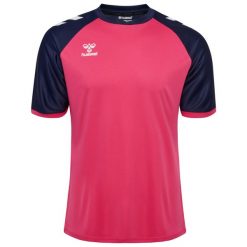 Koszulka Hummel League. Czerwone koszulki damskie Hummel, bez wzorów, bez kołnierzyka, bez ramiączek. Za 147.00 zł.