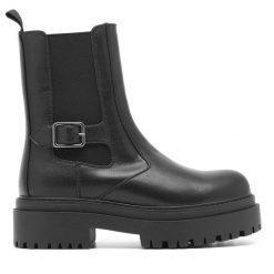 Botki Jenny Fairy. Czarne botki damskie Jenny Fairy, bez obcasa, na płaskiej podeszwie, bez zapięcia. Za 159.99 zł.