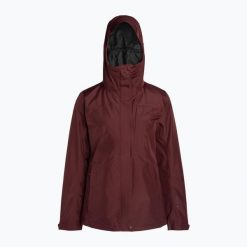 Kurtka przeciwdeszczowa damska Marmot Minimalist Gore Tex Comp. Brązowe kurtki damskie Marmot, bez wzorów, z gore-texu, bez kaptura. Za 759.99 zł.