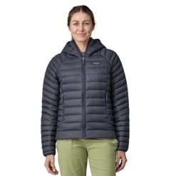 Kurtka puchowa damska Down Sweater Hoody Women. Szare kurtki damskie Patagonia, m, bez wzorów, z puchu, z kapturem. Za 1,149.99 zł.
