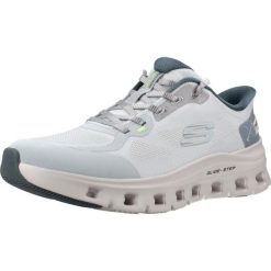 Buty SKECHERS GLIDE STEP PRO PURE MOTION Niebieski. Niebieskie obuwie trekkingowe damskie Skechers, z syntetyku, bez zapięcia. Za 455.99 zł.