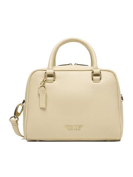 Nine West Torebka EO-Vasti-LX10159 Écru. Białe torebki klasyczne damskie Nine West, z materiału, bez dodatków. Za 175.99 zł.