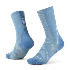 Skarpetki Buff DRYFLX® CREW SOCK DC WASHED. Niebieskie skarpetki damskie Buff, bez wzorów. Za 119.90 zł.