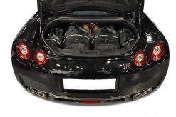 Torby Do Bagażnika Nissan Gt-R 2007+ 4Szt Kjust. Czarne torby podróżne KJUST, bez wzorów, z kauczuku. Za 1,196.00 zł.