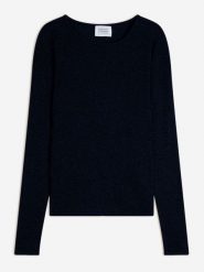 AUTHENTIC CASHMERE Kaszmirowy sweter "Epéna" w kolorze granatowym rozmiar: M. Niebieskie swetry klasyczne damskie AUTHENTIC CASHMERE, m, z kaszmiru, bez kołnierzyka. Za 347.99 zł.