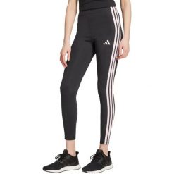 Legginsy damskie adidas Essentials Cotton - wysoki stan, bawełniane. Czarne legginsy damskie Adidas, uniwersalny, bez wzorów, z bawełny. Za 162.00 zł.