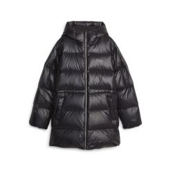 Kurtka Sportowa Damska Puma Style Hooded Down. Czarne kurtki sportowe damskie Puma, xl, bez wzorów, bez kaptura. Za 548.99 zł.