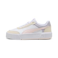 Sneakersy damskie Puma Carina Mia. Białe obuwie sportowe damskie Puma, bez zapięcia. Za 288.00 zł.