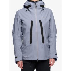 Kurtka z membraną damska Vaude Monviso 2,5L Jacket. Niebieskie kurtki damskie Vaude, l, bez wzorów, bez kaptura. Za 850.49 zł.