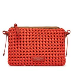 Torebka Gianni Chiarini. Pomarańczowe listonoszki damskie Gianni Chiarini, bez wzorów, bez dodatków. Za 559.99 zł.