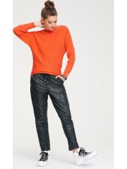 Heine Sweter w kolorze pomarańczowym rozmiar: 36/38. Pomarańczowe swetry klasyczne damskie Heine, bez kołnierzyka. Za 61.31 zł.