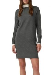 S.Oliver Sukienka w kolorze szarym rozmiar: 40. Szare sukienki damskie S.Oliver, bez wzorów, bez ramiączek. Za 104.99 zł.