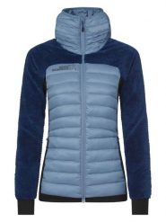 ROCK EXPERIENCE Kurtka hybrydowa "Wild Cat" w kolorze niebiesko-granatowym rozmiar: L. Niebieskie kurtki sportowe damskie ROCK EXPERIENCE, l, bez wzorów, z materiału, bez kaptura. Za 319.88 zł.