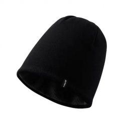 Czapka z dzianiny Erima. Czarne czapki damskie Erima, na zimę, bez wzorów, z dzianiny. Za 99.00 zł.